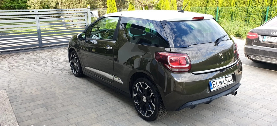 Citroen DS3 cena 27900 przebieg: 199800, rok produkcji 2014 z Koluszki małe 154